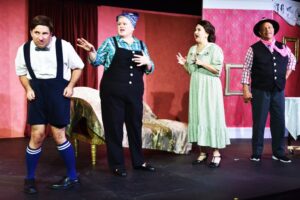 “FOR WHOM THE SOUTHERN BELLE TOLLS” from The Roustabouts Theatre Co.
